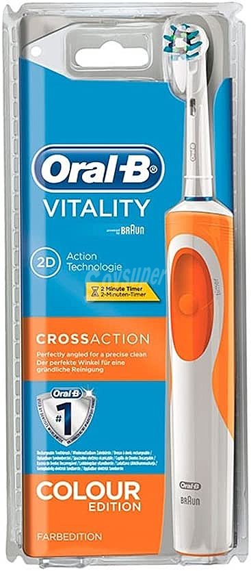 Cepillo dental eléctrico vitality cross action 2d Oral B