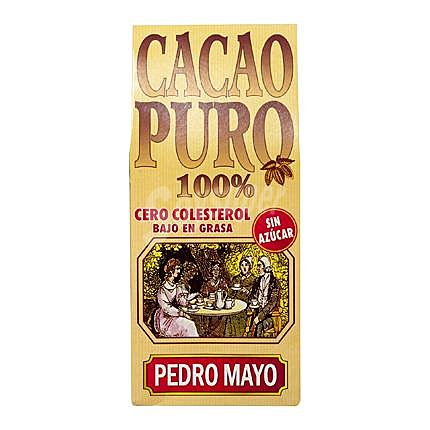 Cacao puro sin azúcar