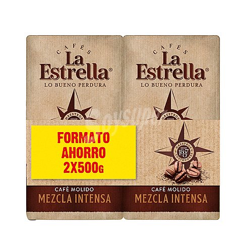 La estrella Café molido mezcla la estrella