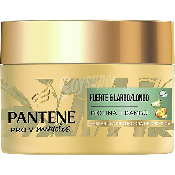 Miracles mascarilla protectora de keratina Fuerte & Largo con biotina + bambú