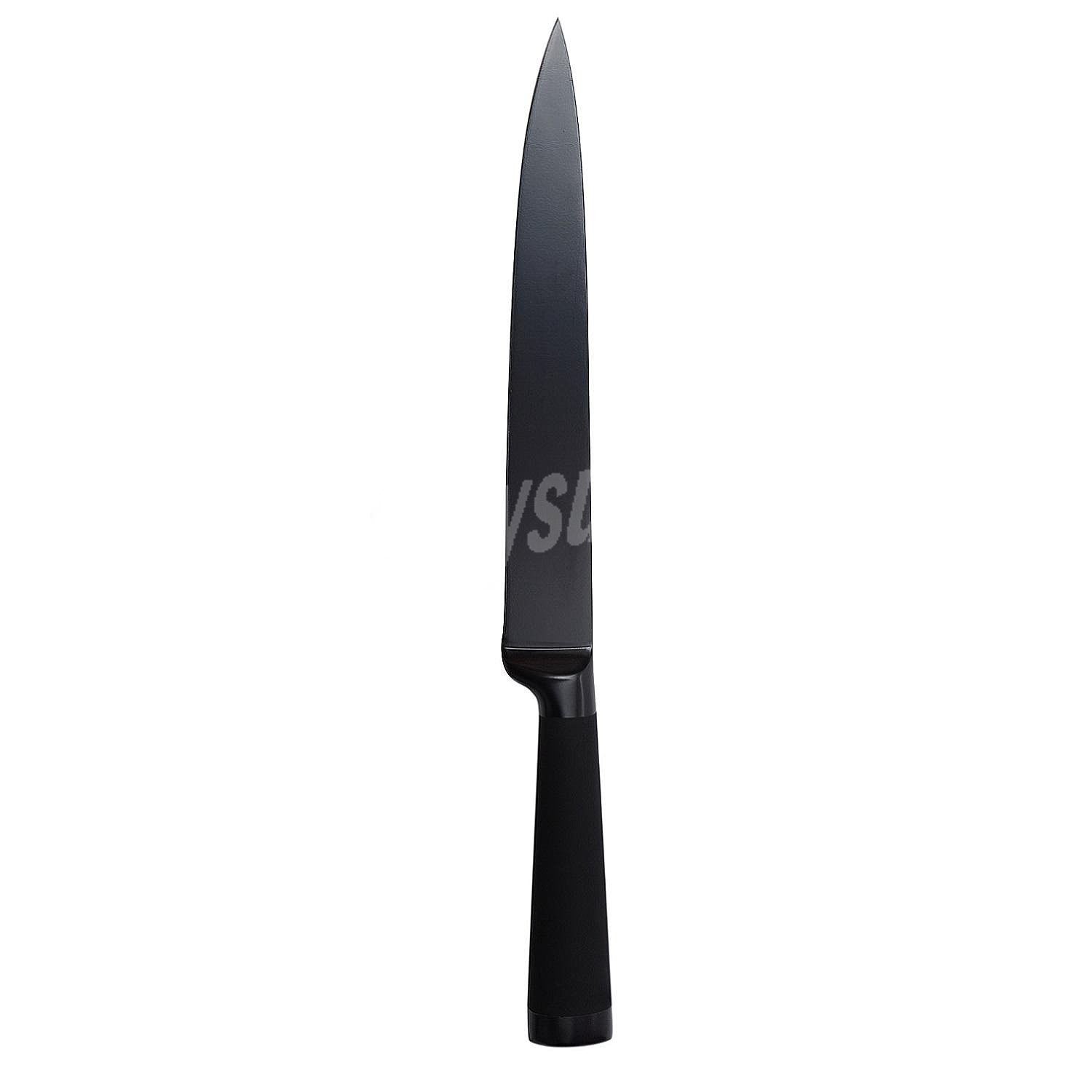 Cuchillo Trinchador de Acero Inoxidable bergner Black Blade cm - Negro