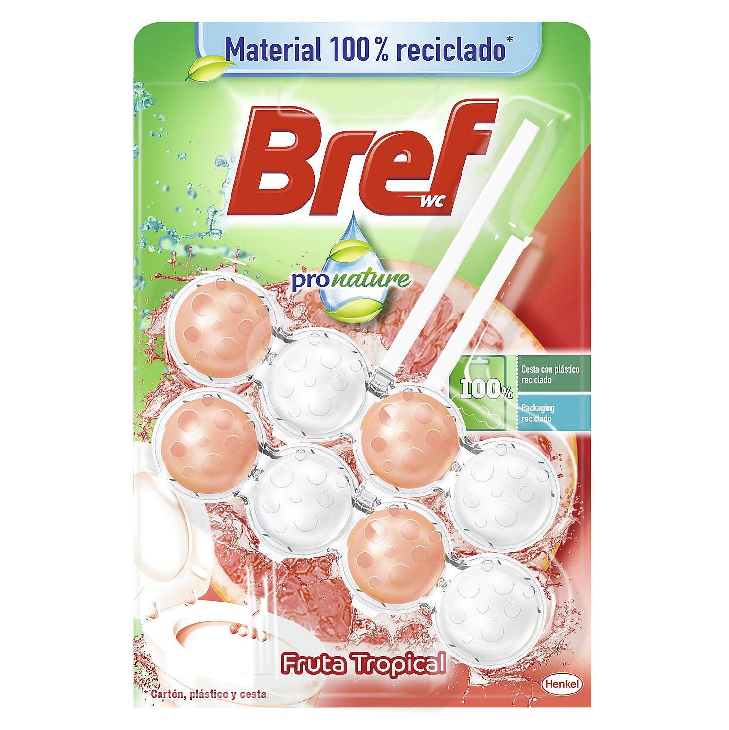 Colgador WC pronature fruta tropical Bref