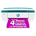 Impresora multifunción tinta HP deskjet 3762, wifi, usb, 4 meses impresión Instant Ink, T8X23B