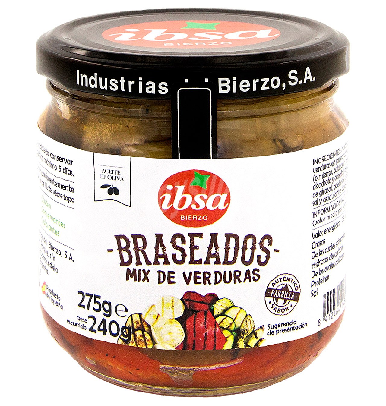 Mix verduras braseadas