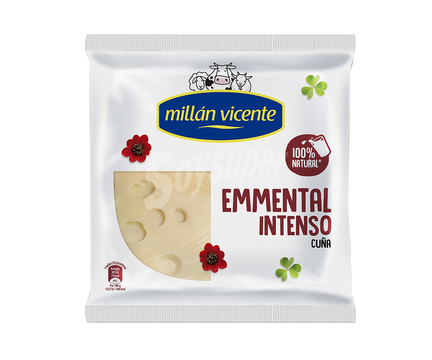 Queso Emmental intenso cuña