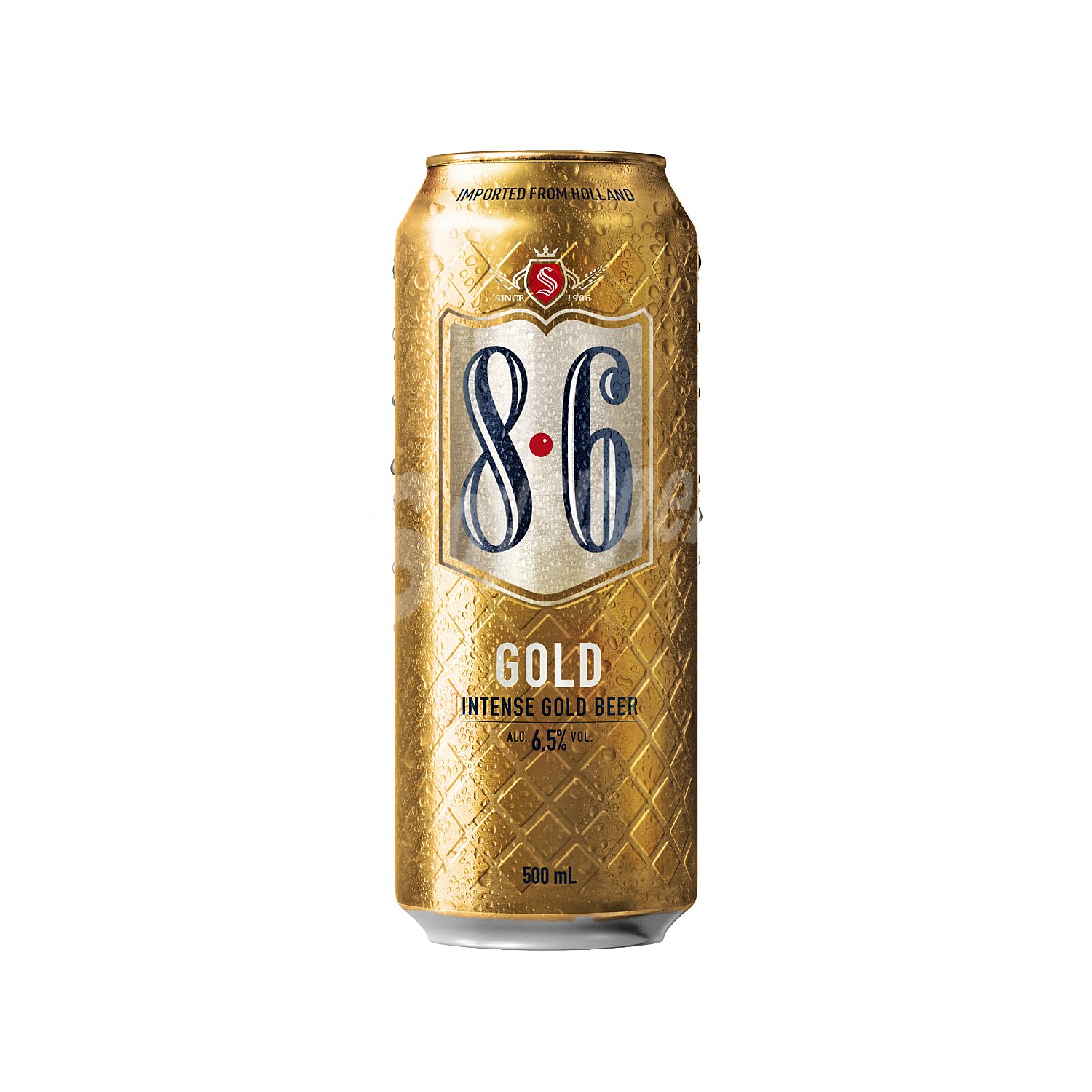 Cerveza especial gold 8.6