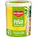 Piña fresca pelada en rodajas y lista para comer