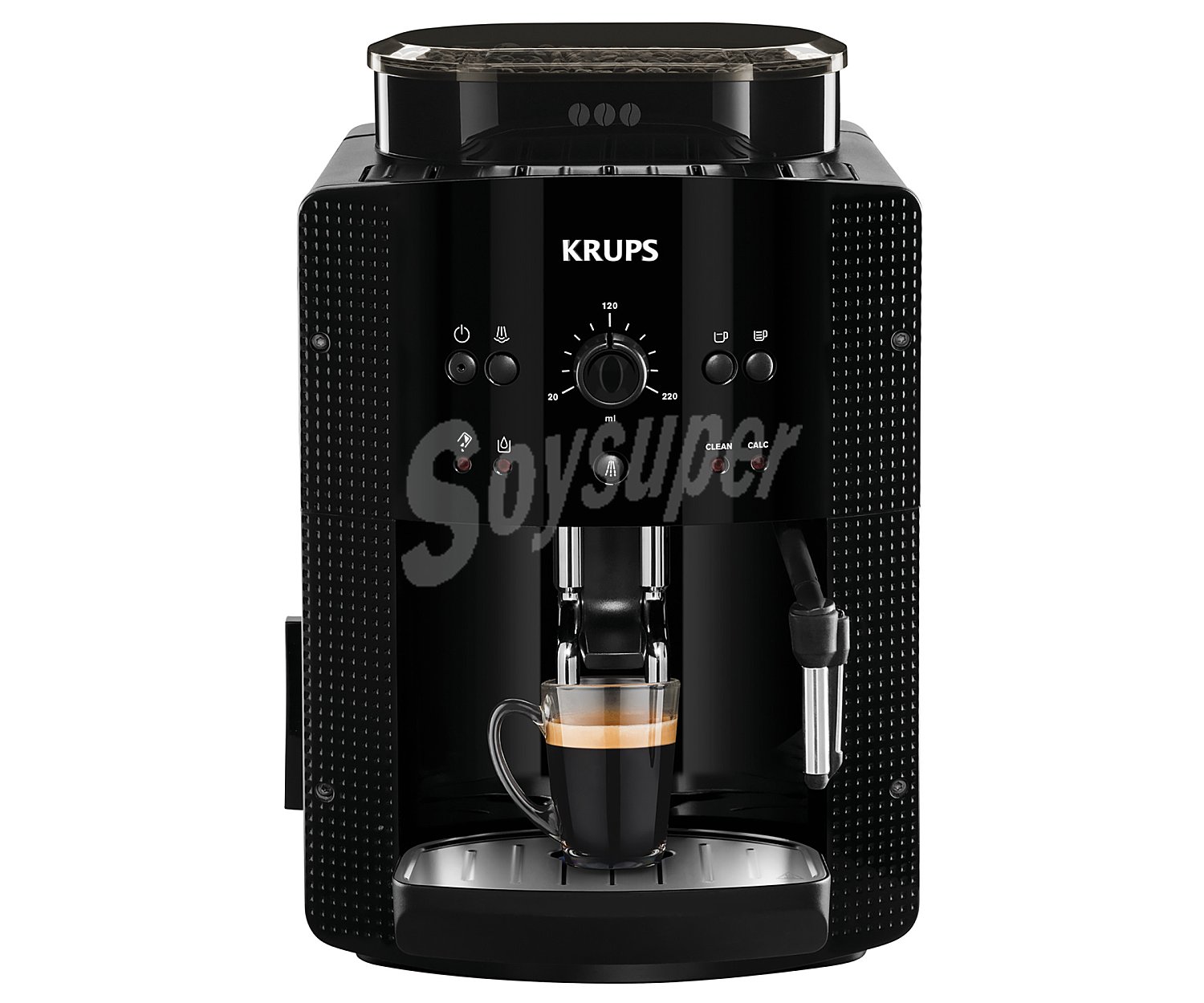 Cafetera espresso superautomática Pisa EA81R8, presión 15bar, molinillo, pantalla lcd, 1450W