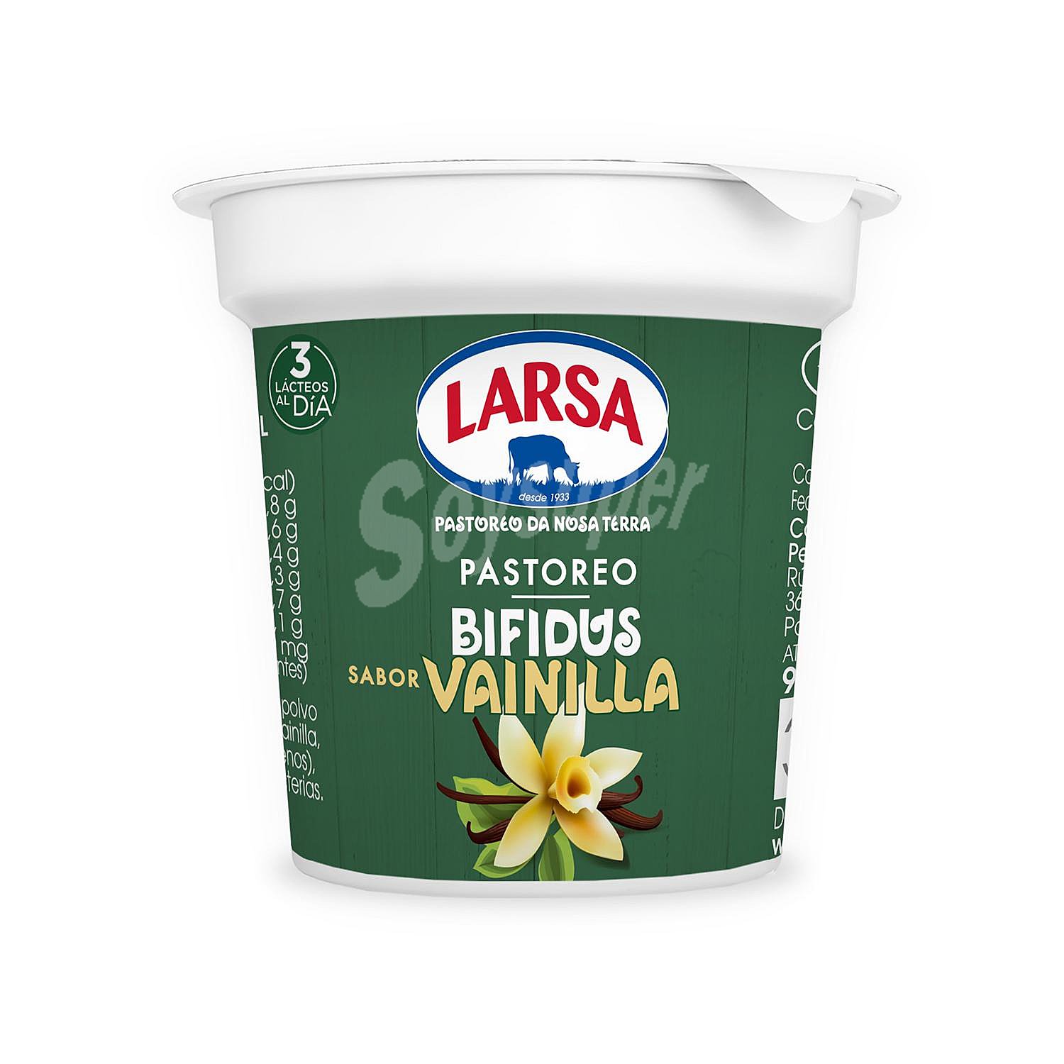 Yogur bífidus de vainilla