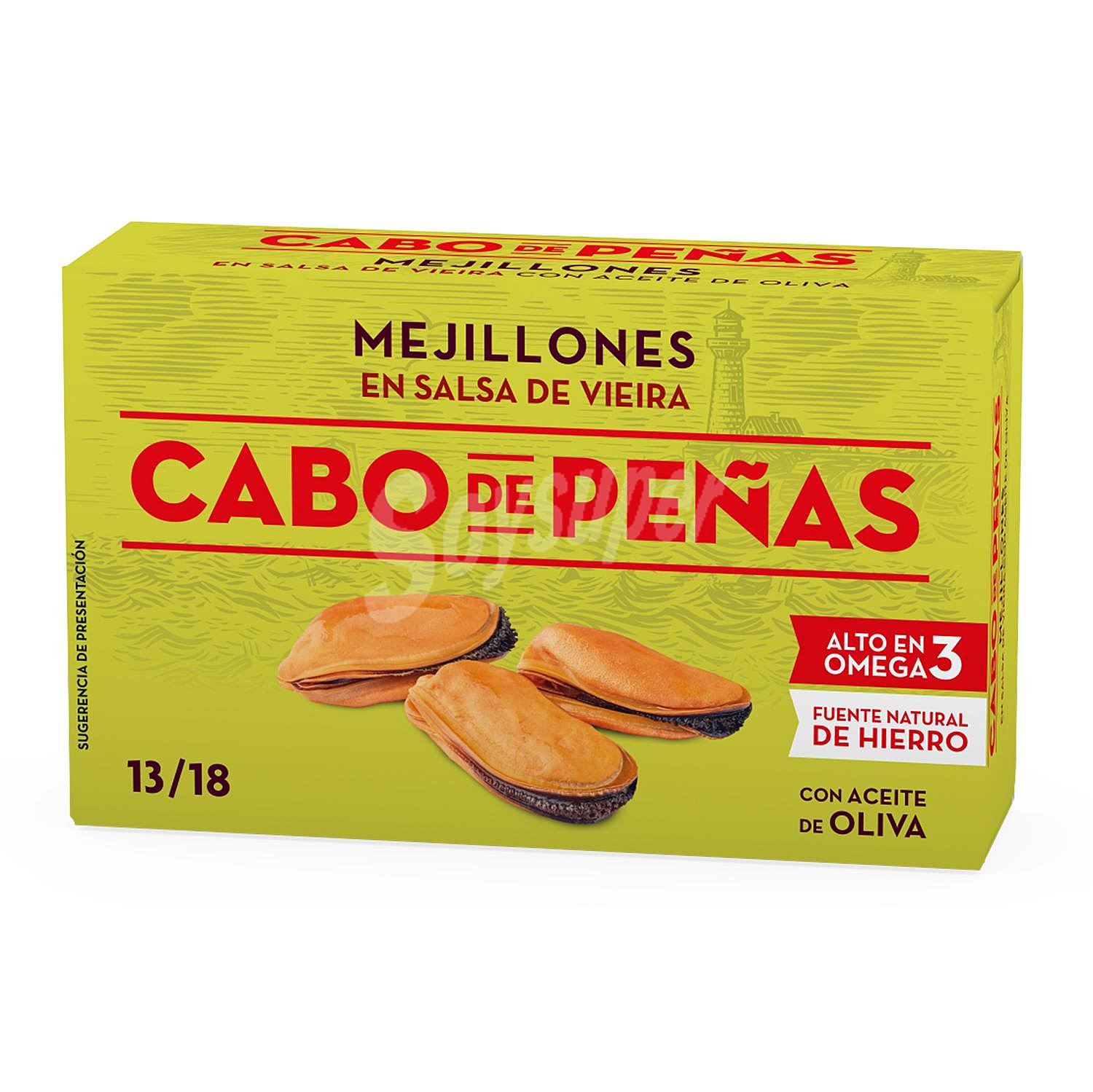 Mejillones salsa de vieira