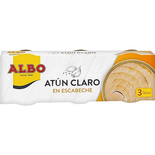 Atún claro en escabeche