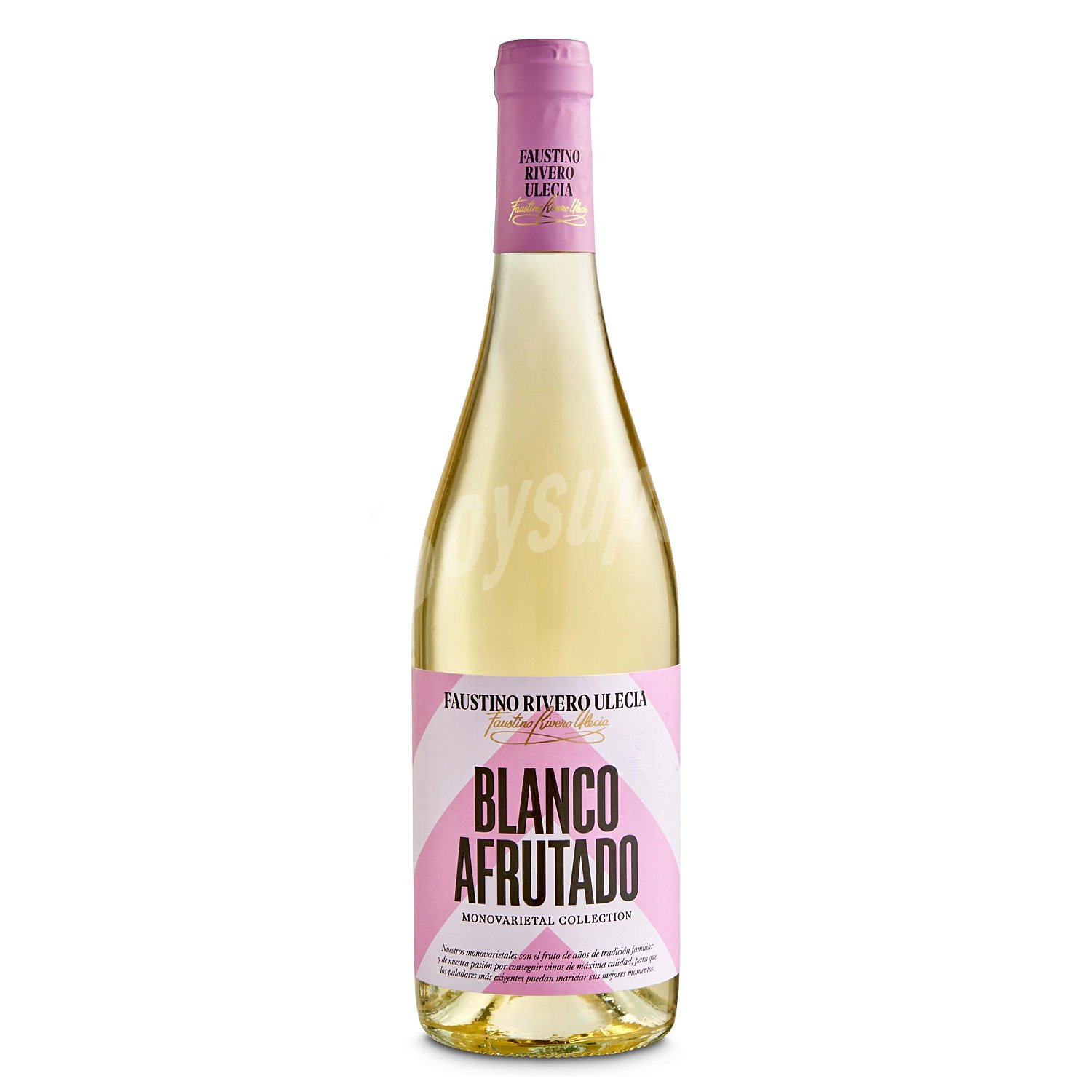 Vino blanco afrutado Faustino Rivero