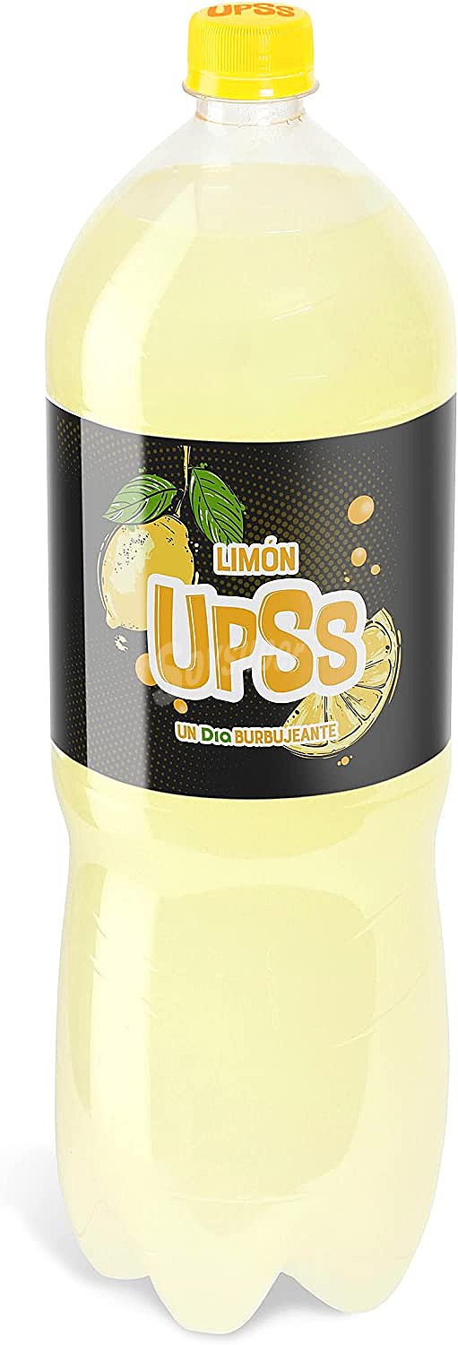 Refresco de limón 6% zumo con gas Upss