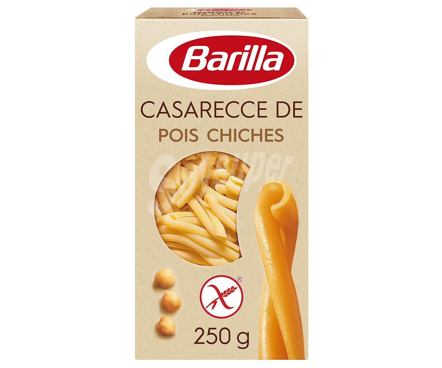 Barilla Pasta Legumbre Casarecce de Garbanzos barilla sin gluten