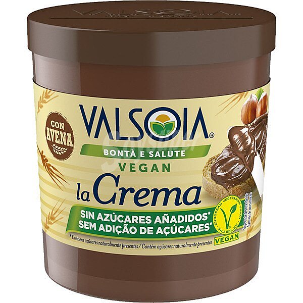 Bontà e Salute La Crema crema de cacao con avena sin azúcares añadidos