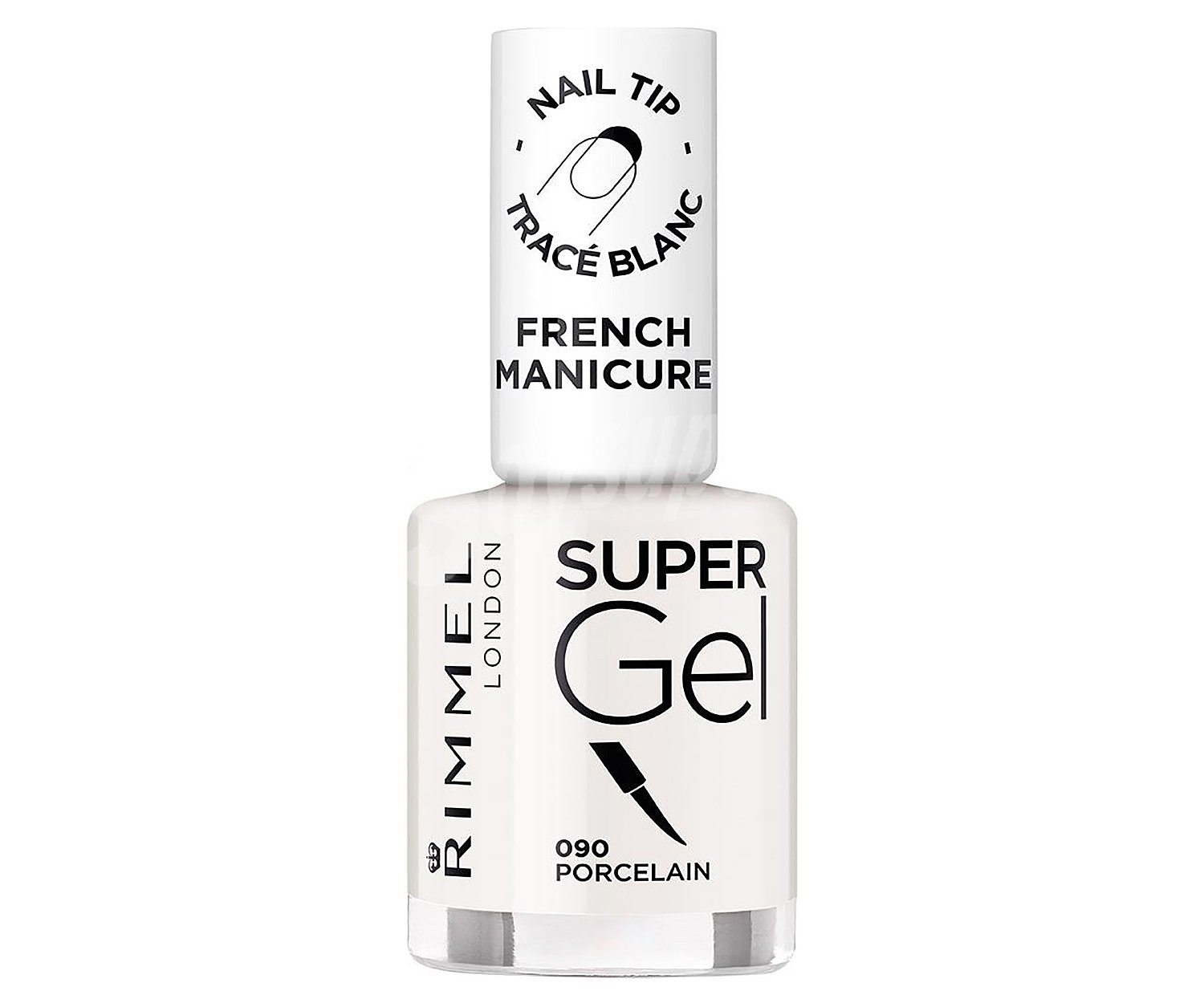 Laca de uñas Super Gel manicura francesa nº 090 Porcelana