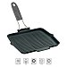 Asador Hierro con Mango Plegable 24x24 cm - Gris