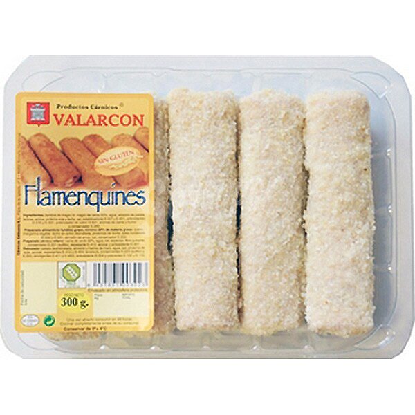 Flamenquines de pollo sin gluten 5 unidades