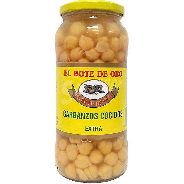 garbanzos cocidos al natural