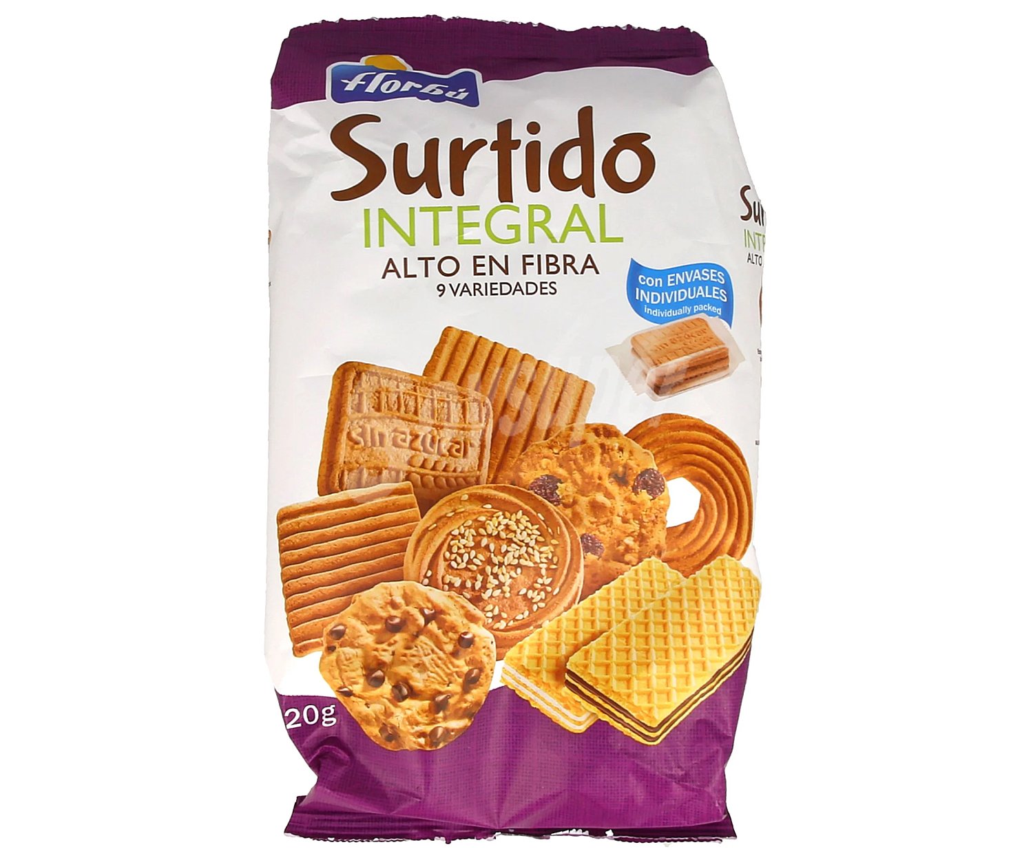 Florbú Galletas integrales surtidas florbú