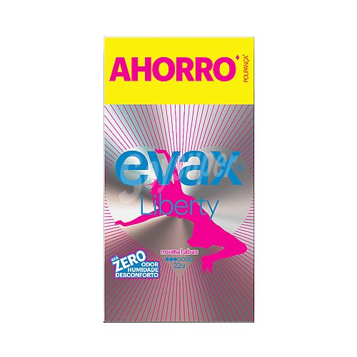 Evax Compresas normal con alas evax Liberty