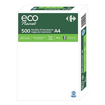 Paquete 500 Hojas A4 Ecológico 100% Reciclaje