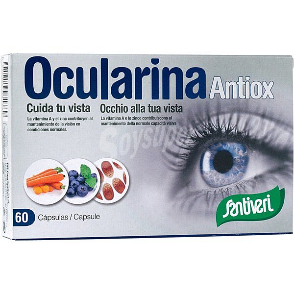 Antioxidante cuida la visión Ocularina