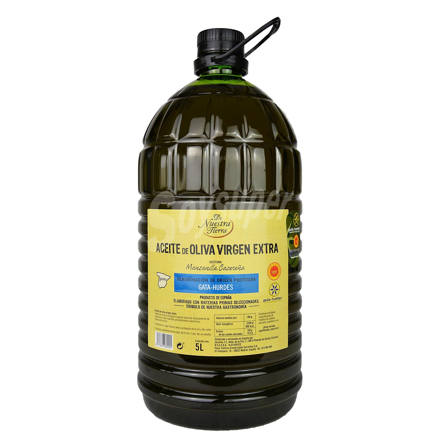 Aceite de oliva virgen extra