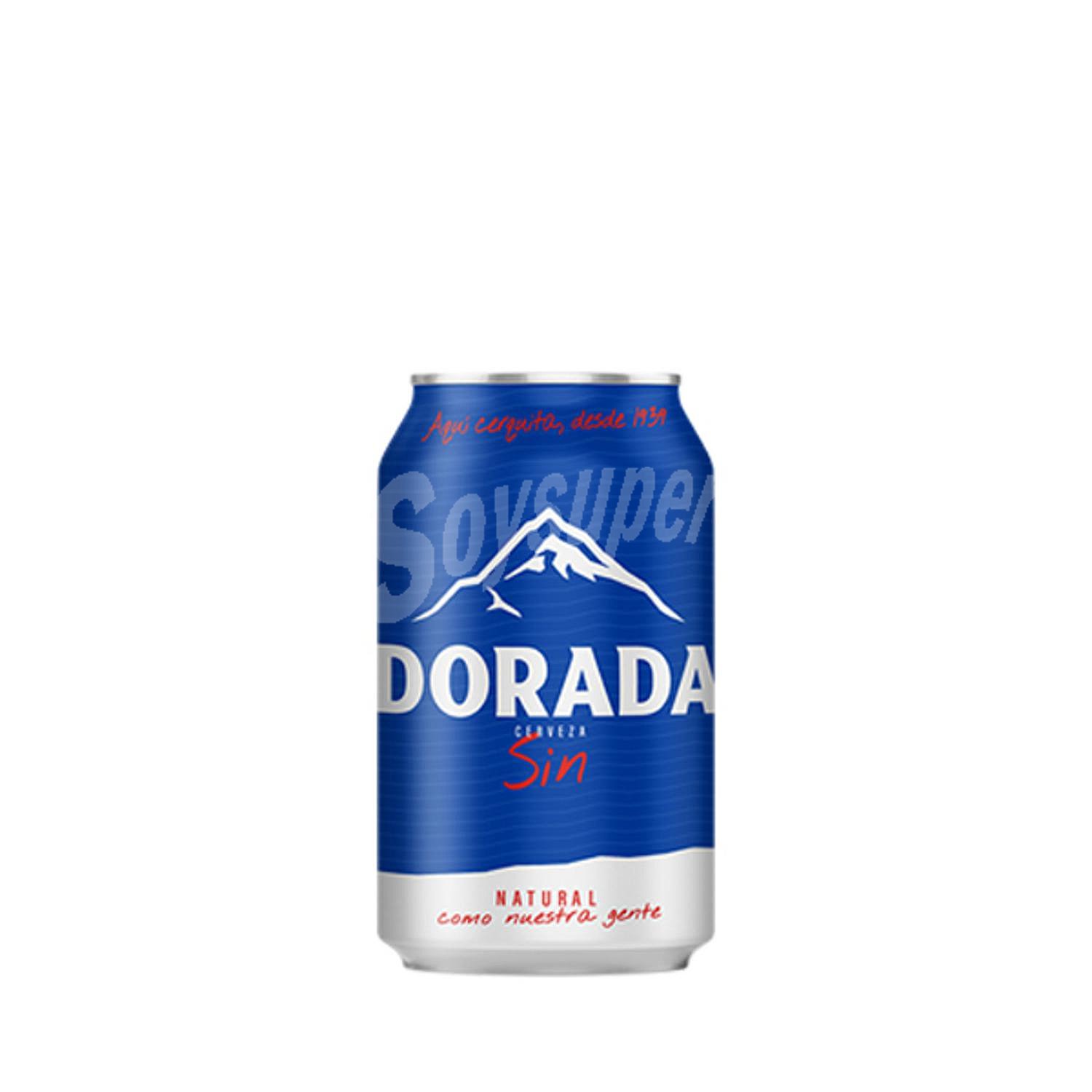 Cerveza Dorada sin alcohol