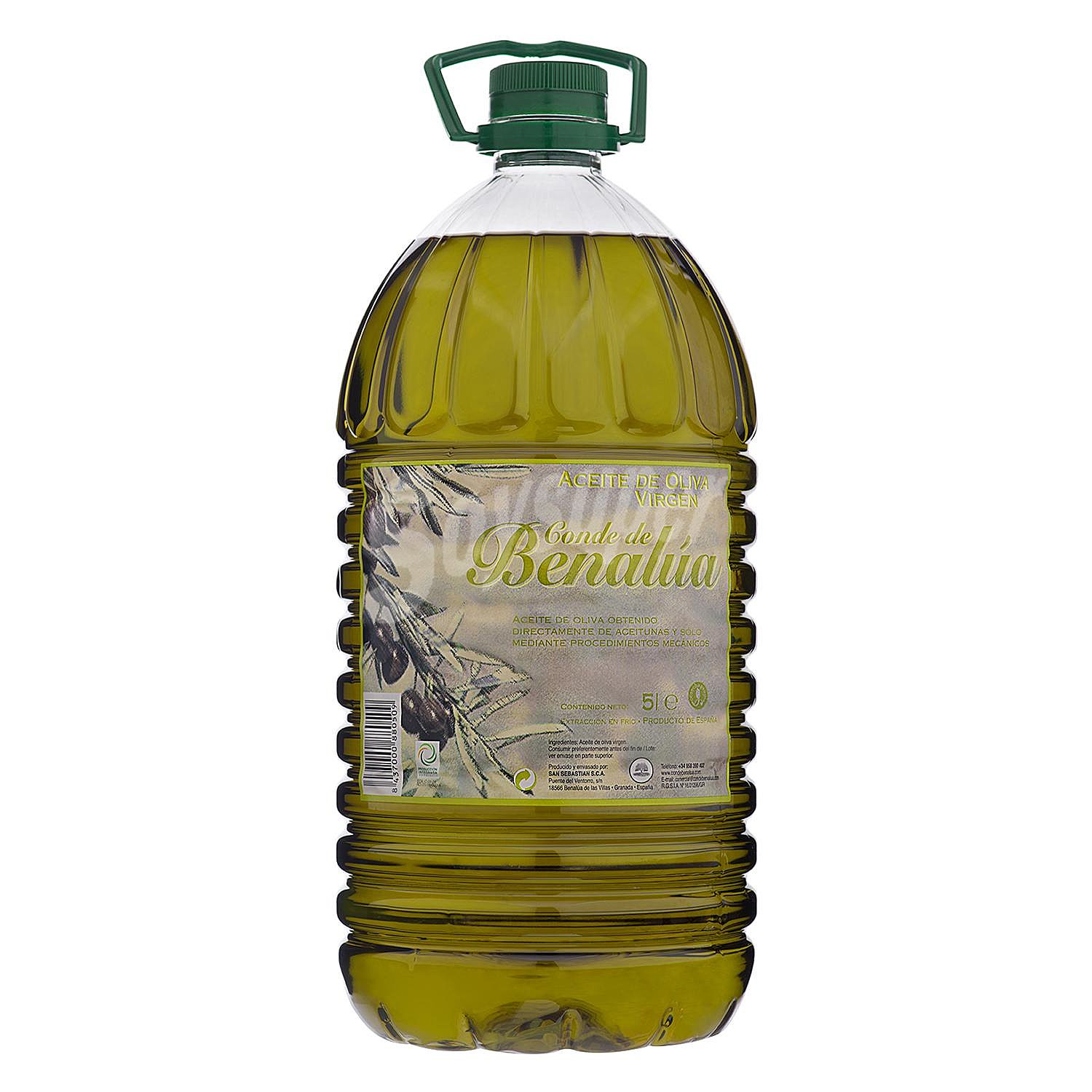 Aceite de oliva virgen Conde de Benalúa