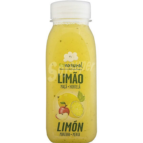 Zumo de limón, manzana & menta