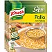 Sopa de pollo con fideos