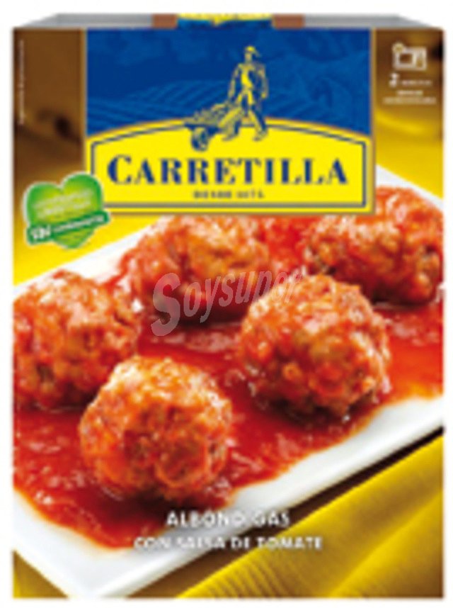 Albóndigas de pollo carretilla