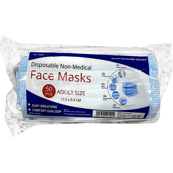 Mascarilla 3 capas desechable