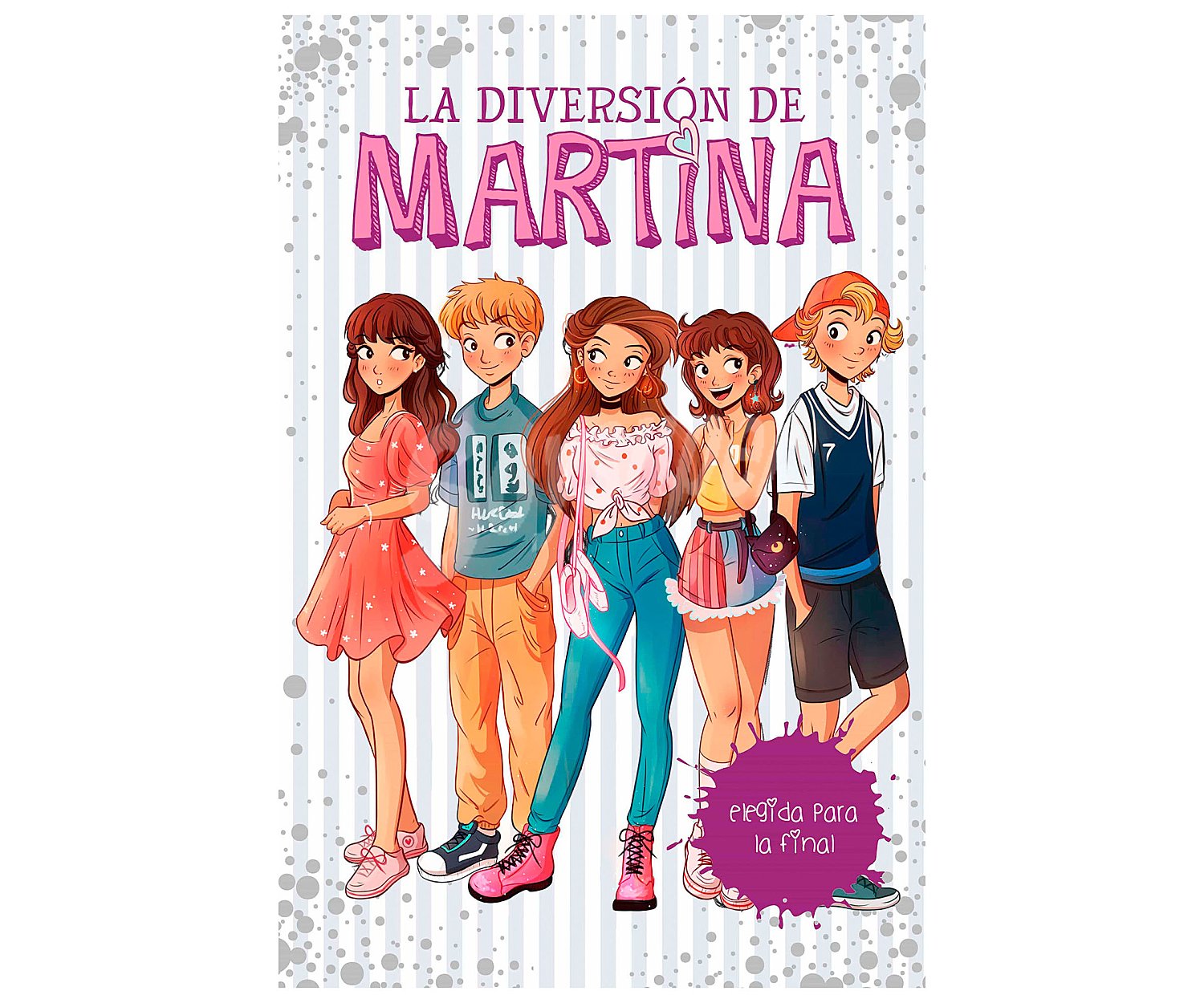 La diversión de Martina 9: Elegida para la final, martina d'antiochia. Género: infantil. Editorial Montena.