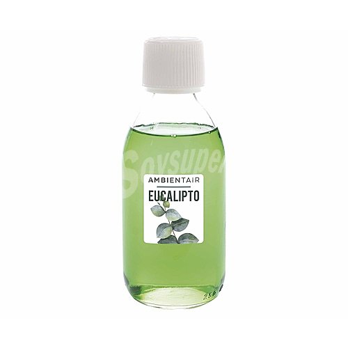 Recambio ambientador mikado eucalipto 250 ml, ambientair.