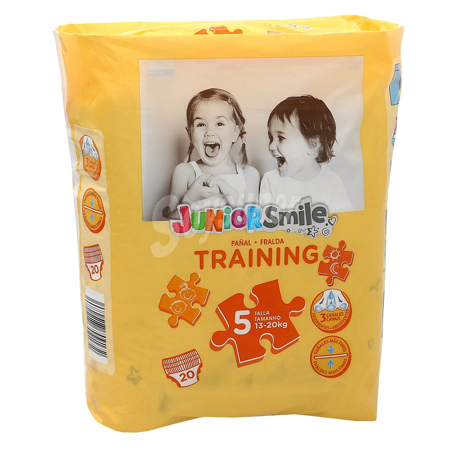 Braguit pañal unisex 13-20 kgs talla 5 Juniorsmile