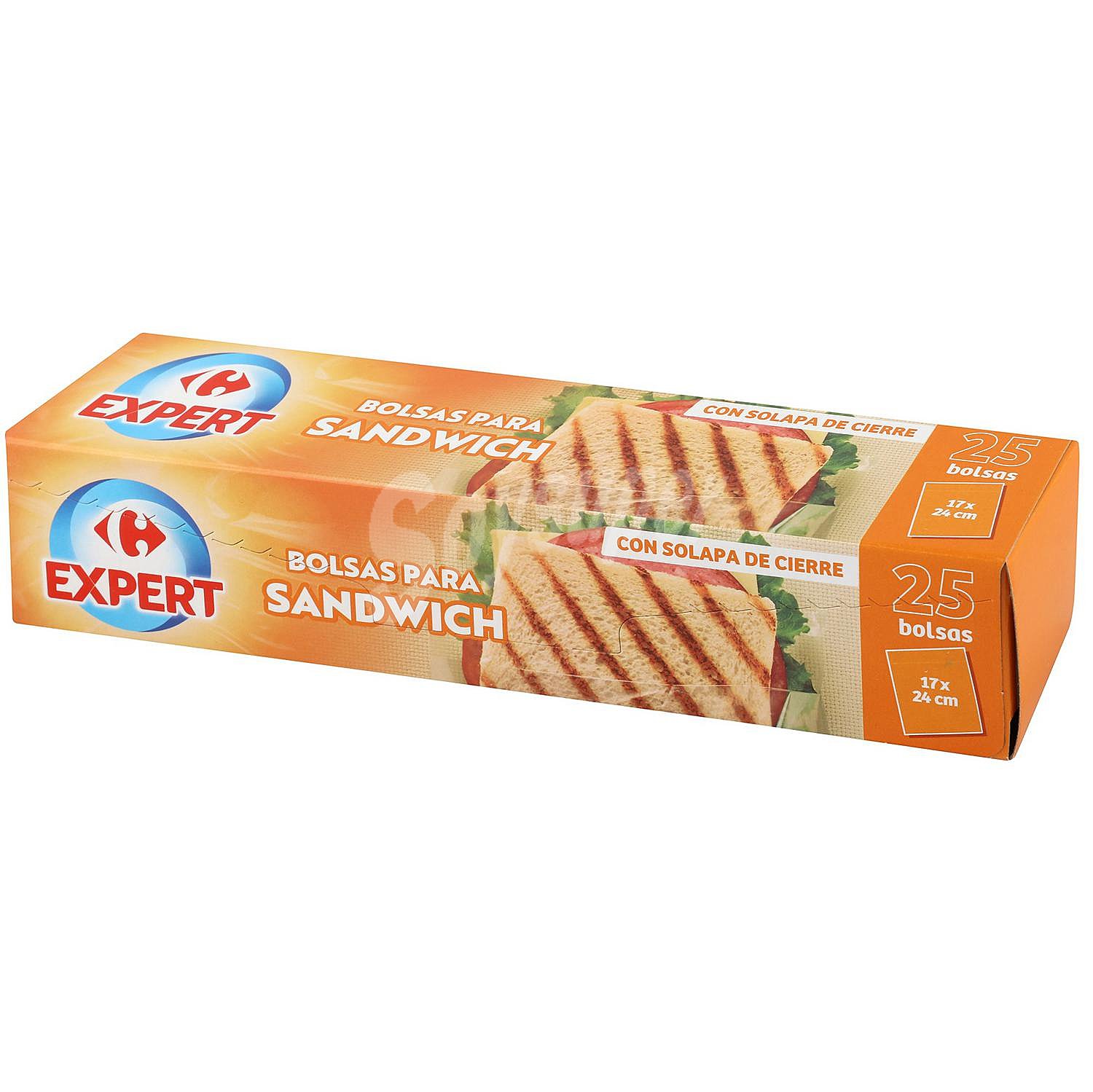 Bolsas para sandwich Carrefour Expert