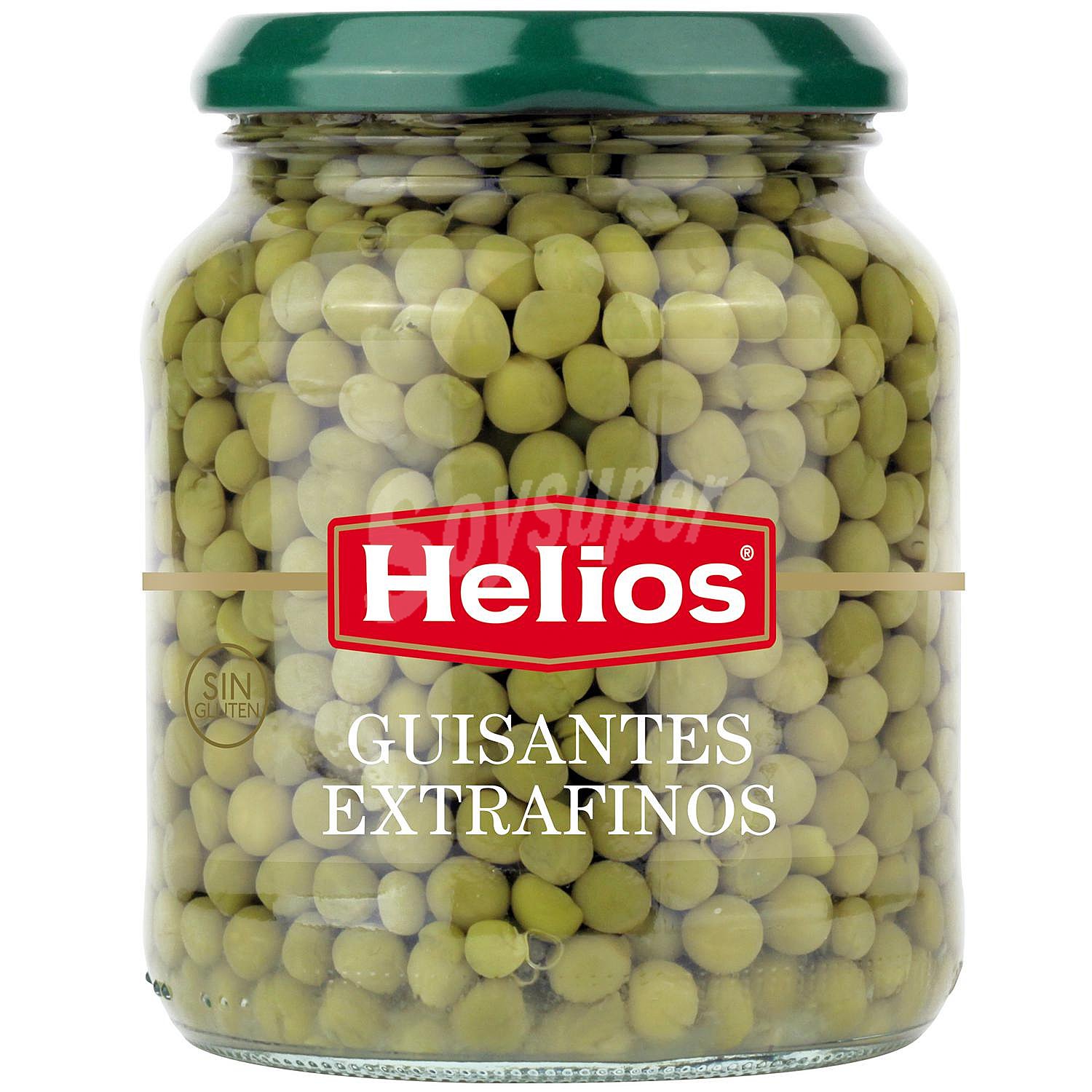 Guisantes extrafinos Helios sin gluten