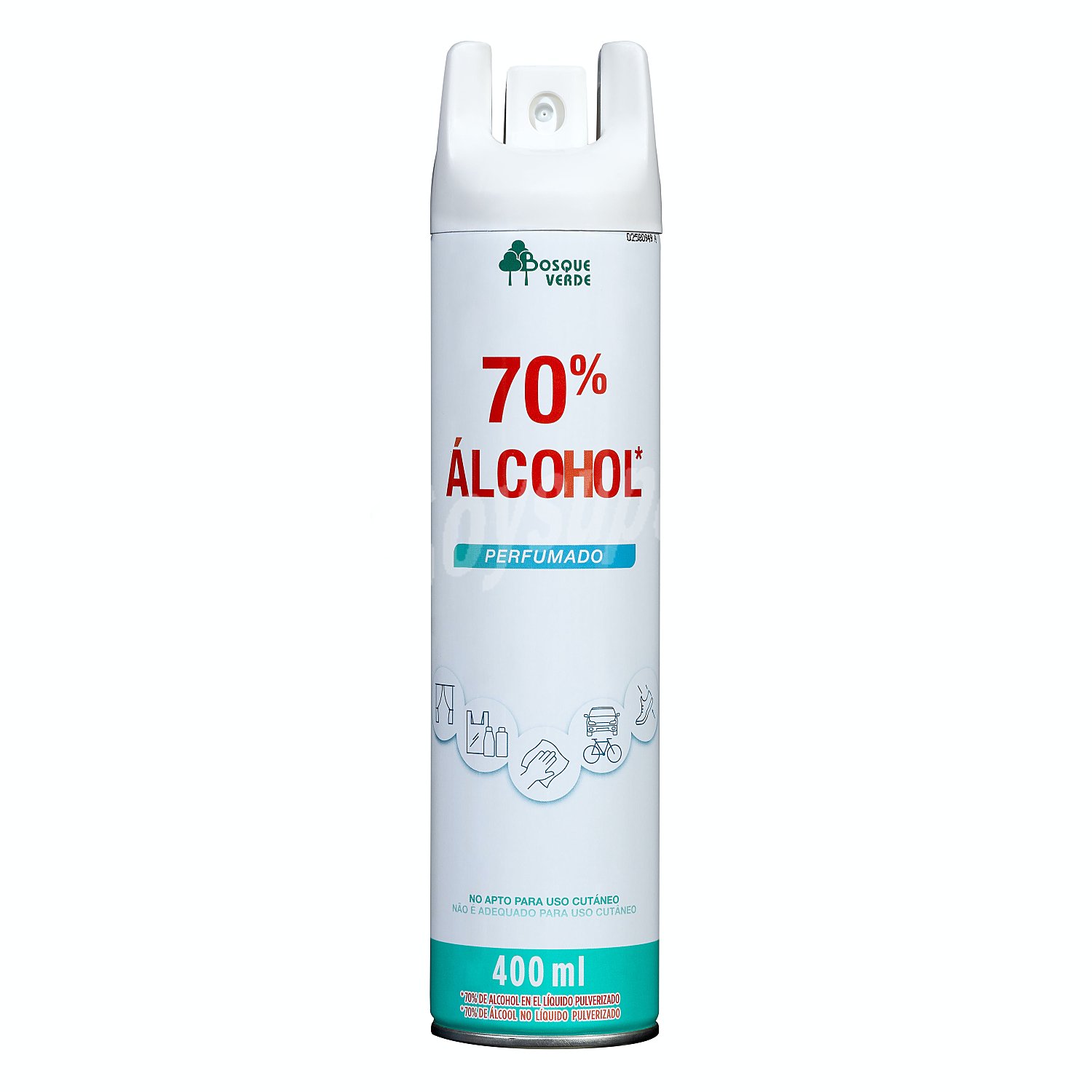 Alcohol limpieza perfumado spray