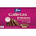 Galletas bañadas de chocolate con leche