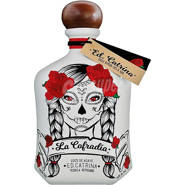 Tequila reposado100% Agave Ed. Catrina