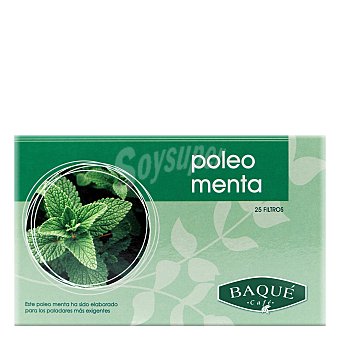 Poleo menta en bolsitas Baqué