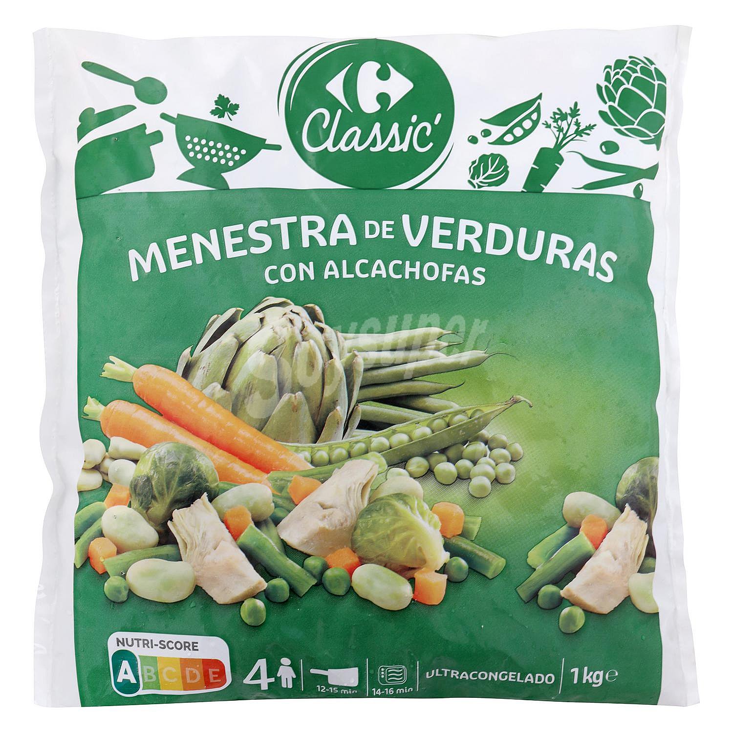 Menestra de verduras Carrefour Classic'