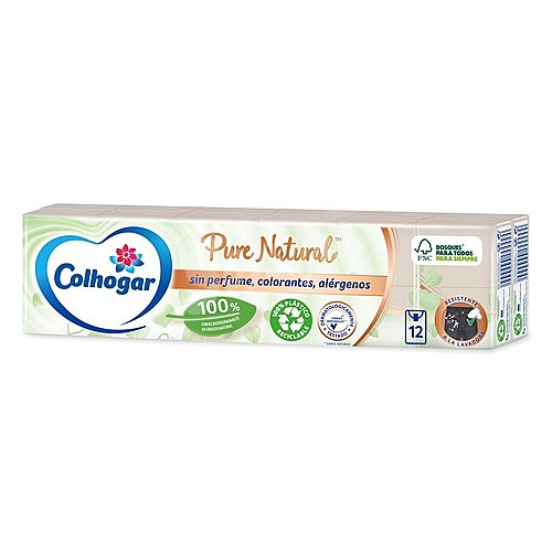 Colhogar Pañuelos Pure Natural con fibras naturales colhogar