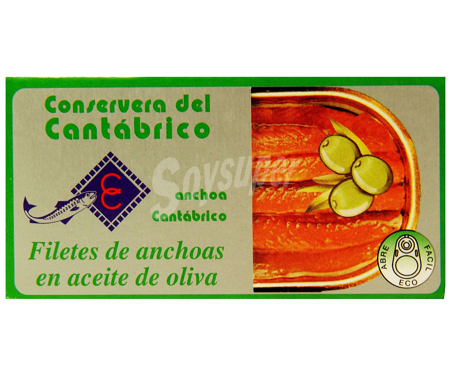 Filetes de anchoa en aceite de oliva