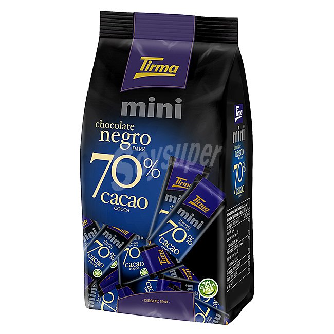 Tirma Chocolate 70% cacao tirma