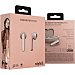 Auriculares de botón rosa bluetooth Style 3 Rose system