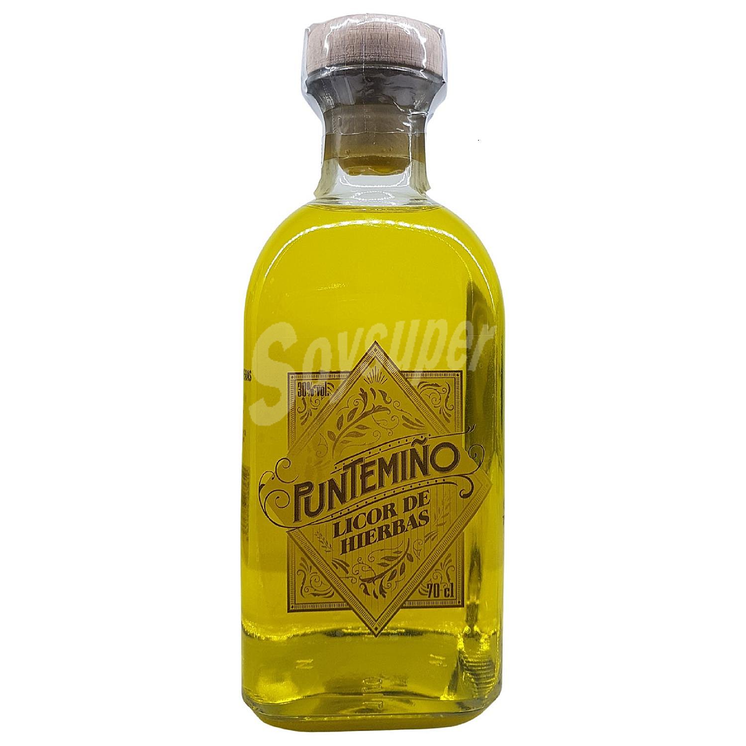 Licor de hierbas Puntemiño