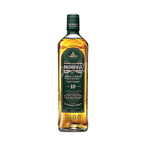 Bushmills Whisky irlandes single malt madurado durante 10 años bushmills